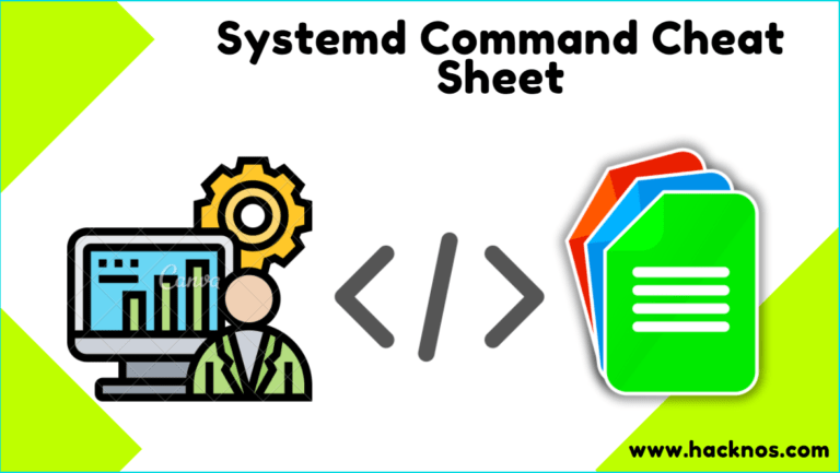 Systemd Command Cheat Sheet