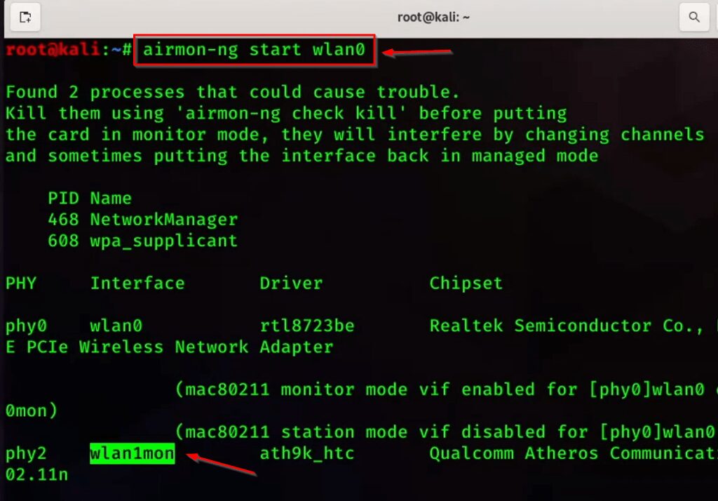 Create Fake WIFI Access Point Kali Linux