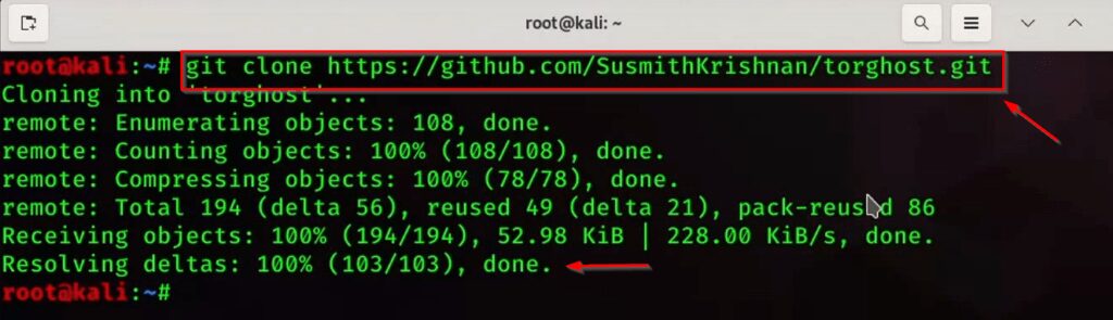How to hide IP Address Using Torhost Tool