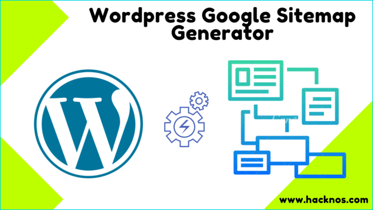 Wordpress Google Sitemap Generator
