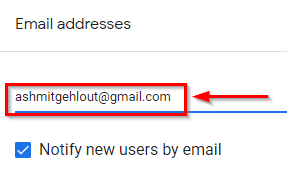 Add User to Google Analytics