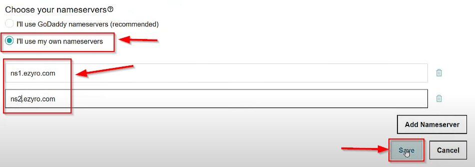 Add Custom Domain To The Profreehost