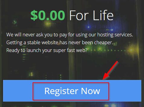 free domain hosting for life