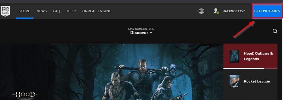 Download and Install Epic Game Store