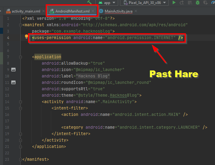 convert website to android app