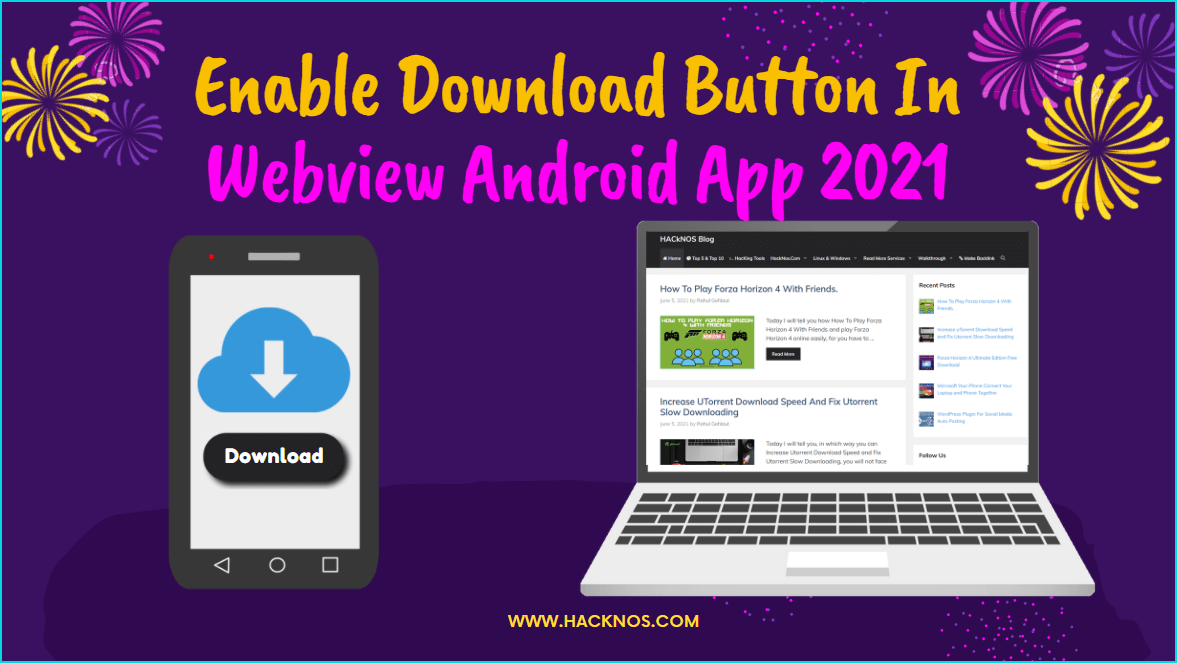 Enable Download Button In view Android App 2021 Part 4