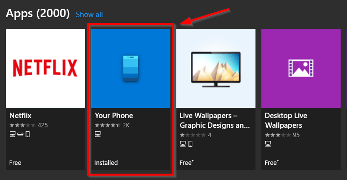 Microsoft Your Phone