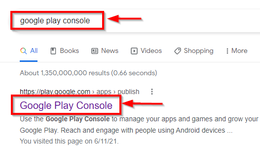 Publish App Google Play Store