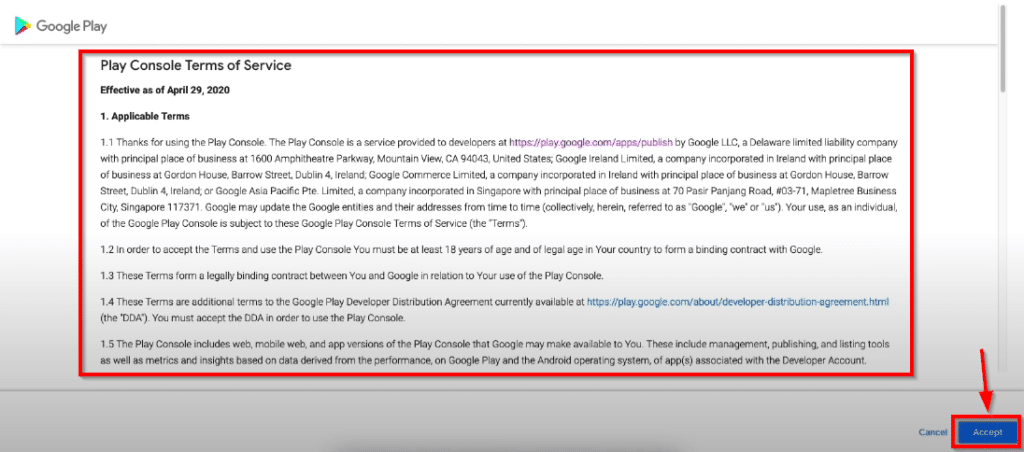 Publish App Google Play Store
