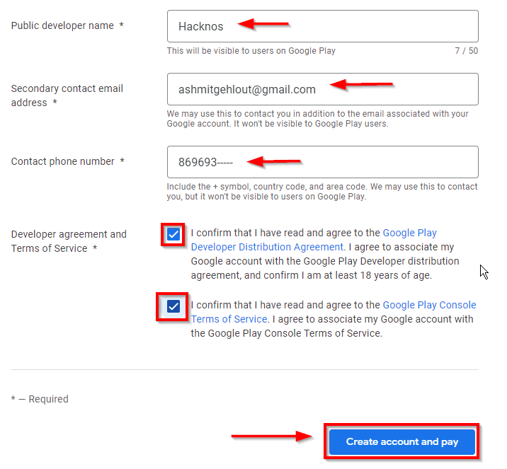 Publish App Google Play Store
