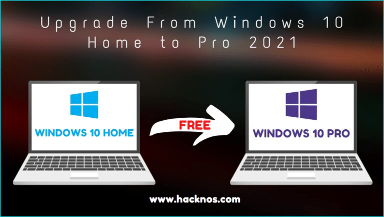 Upgrade From Windows 10 Home to Pro