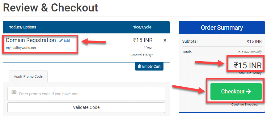 Cheap Domain Registration India