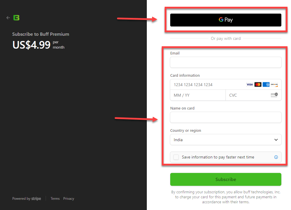 How to Buy Buff Games Premium