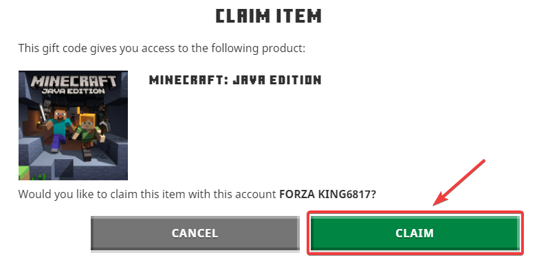 Redeem Minecraft Game Using Redeem Code