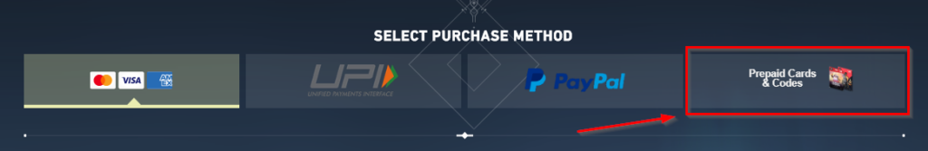 Redeem Prepaid Cards In Valorant
