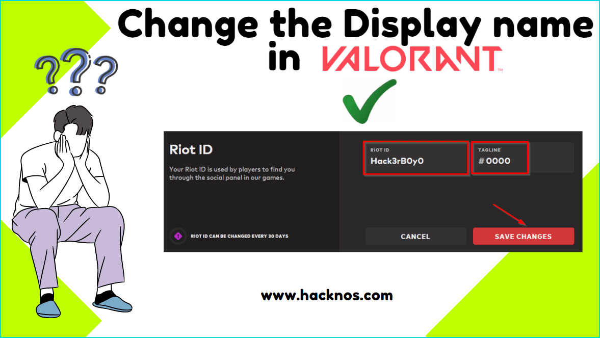 Change Riot ID Name Valorant and Tagline
