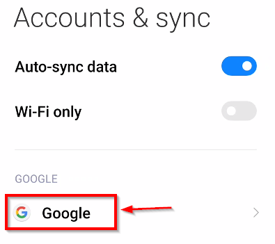 Google Contact Sync