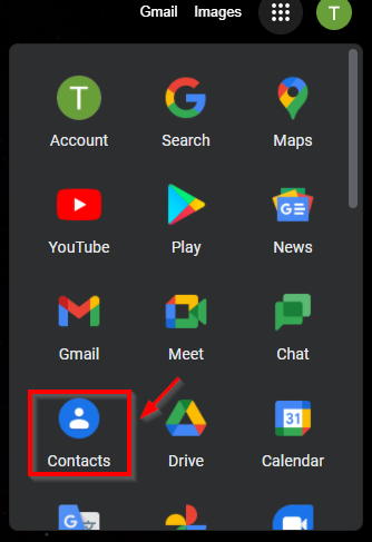 My Contacts Backup On Google