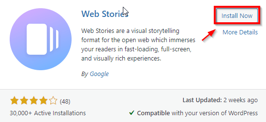 Web Story Google