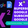 superscript google docs