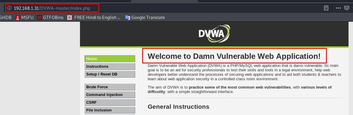 Dvwa Setup Apache Linux Server Hacknos Vulnerable Web App