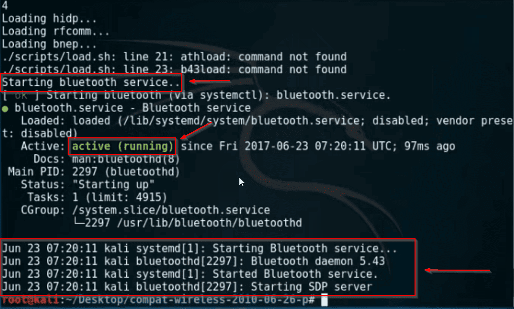 kali linux no wifi adapter found