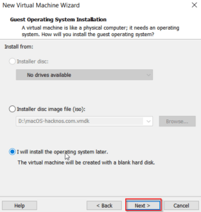 install mac os on vmware workstation 12