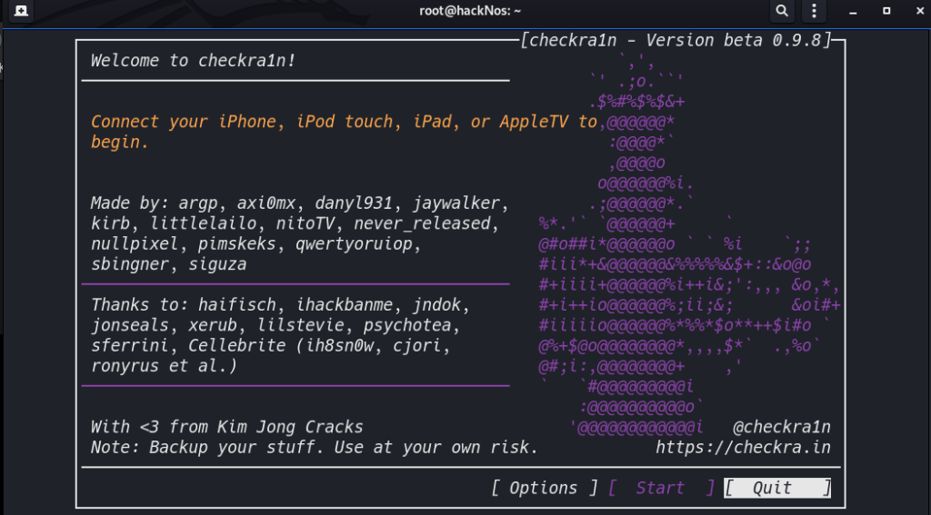 Checkra1n Install in Kali Linux  checkra1n jailbreak tool on Linux