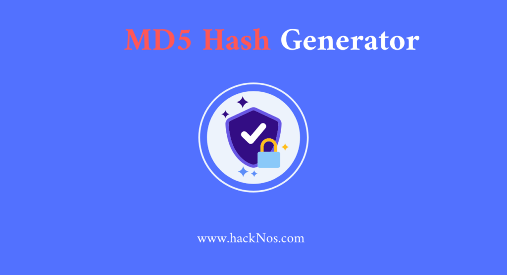 Online MD5 Hash Generator Archives