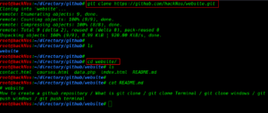 git clone command not recognized
