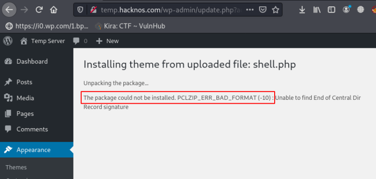 upload php reverse shell